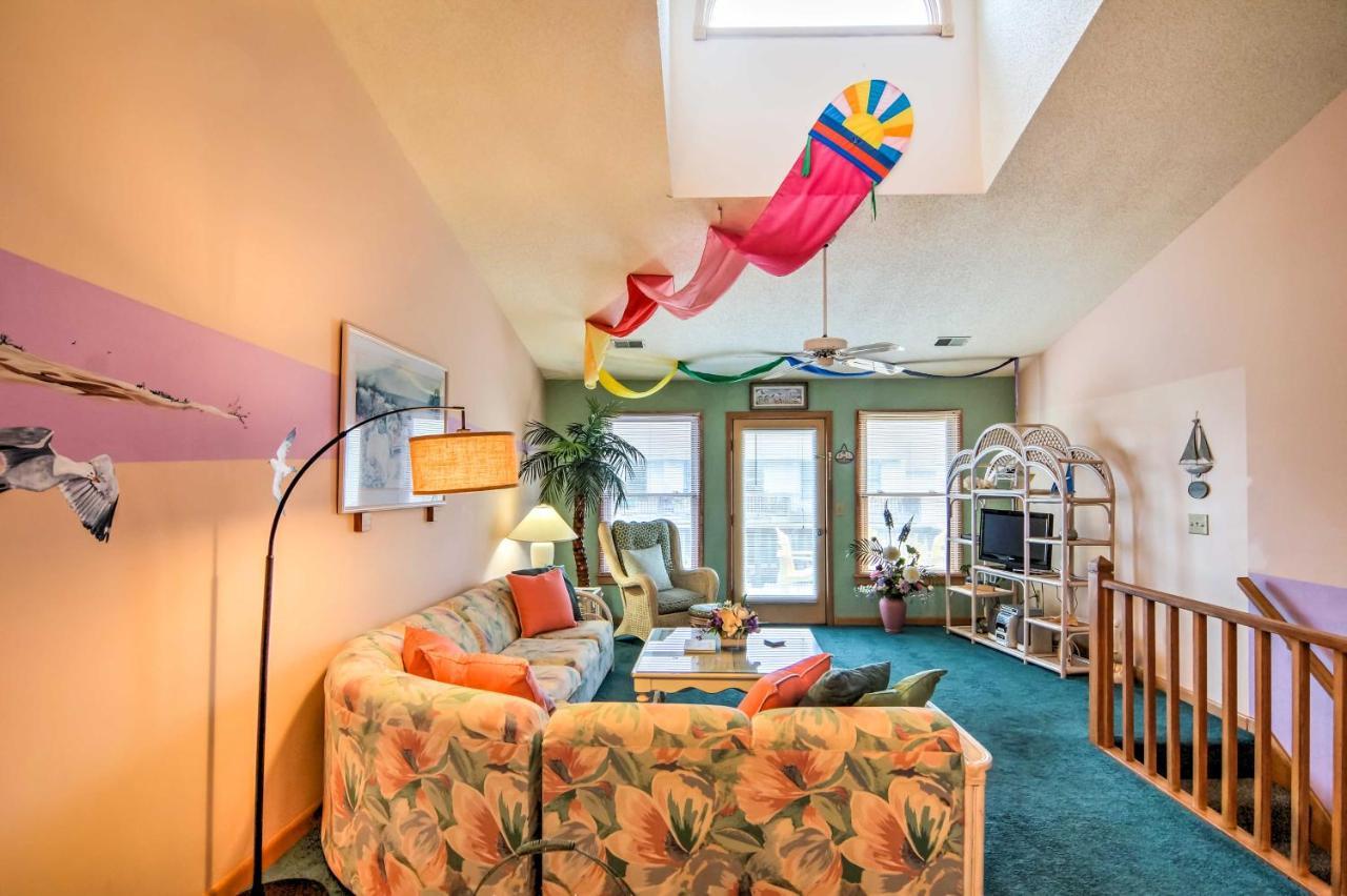 Kitty Hawk Townhome At Sea Dunes - Walk To Beach! Dış mekan fotoğraf