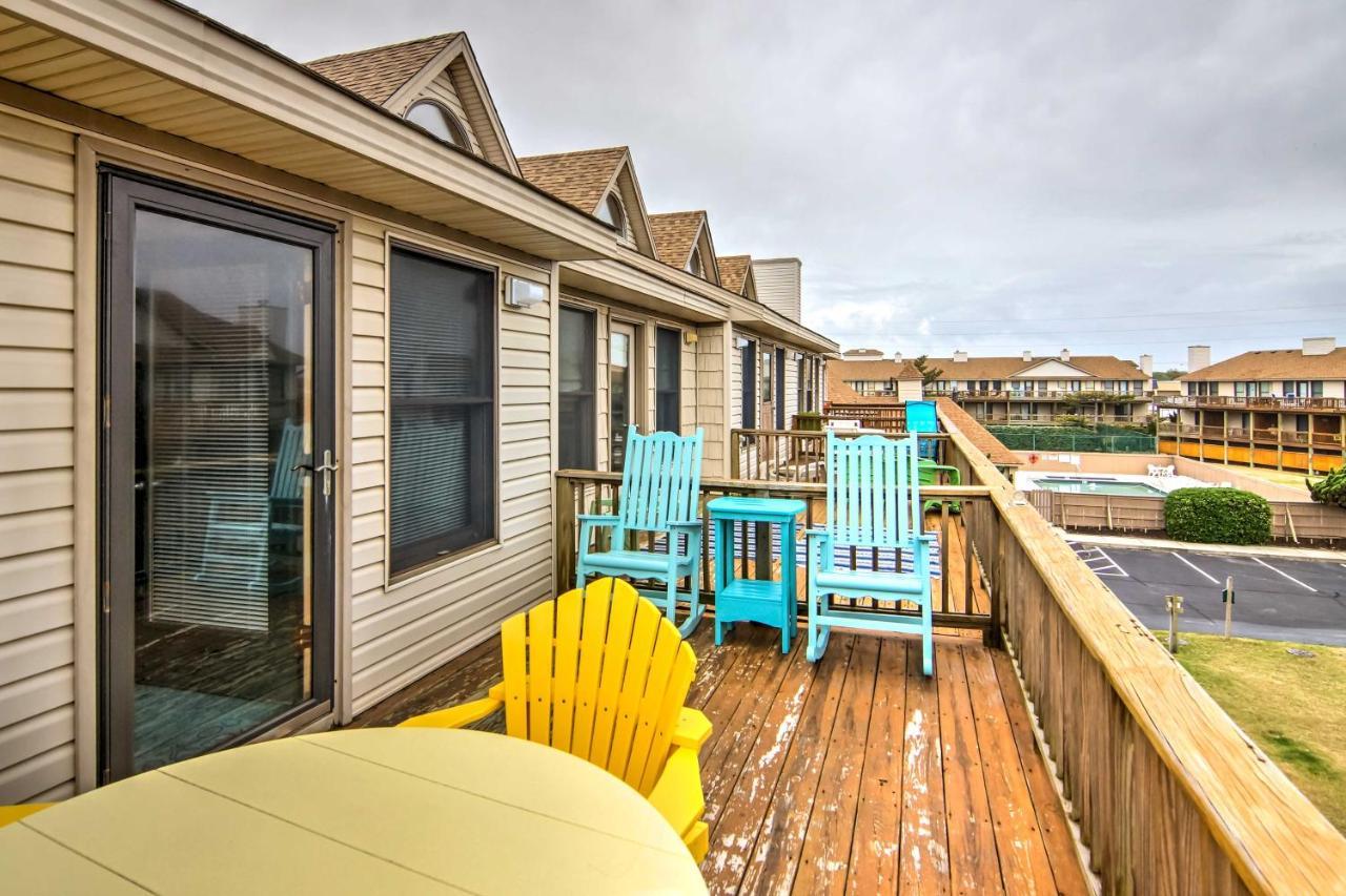Kitty Hawk Townhome At Sea Dunes - Walk To Beach! Dış mekan fotoğraf